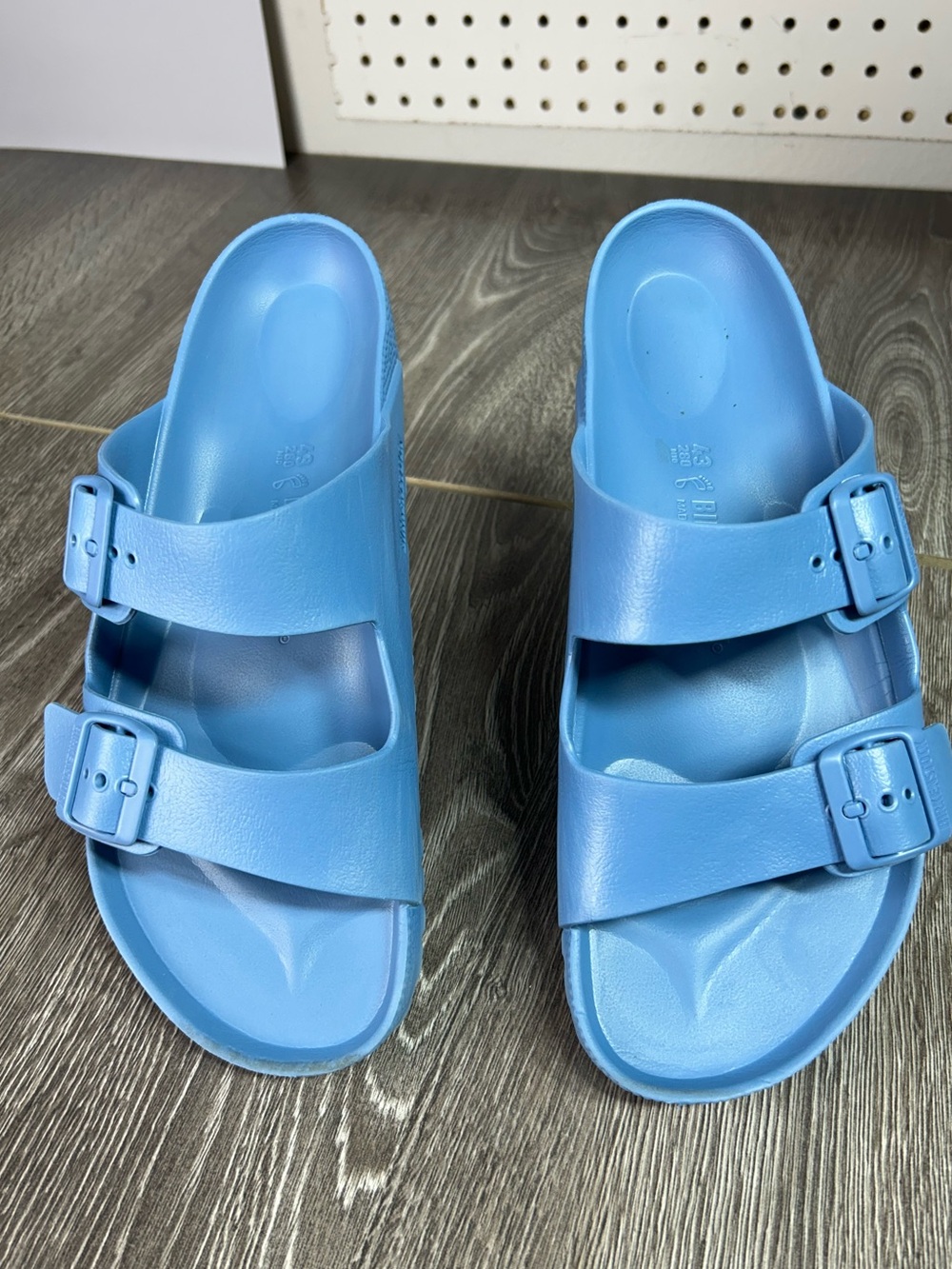 Birkenstock men’s Arizona Eva Double-Buckle Slide Sandals